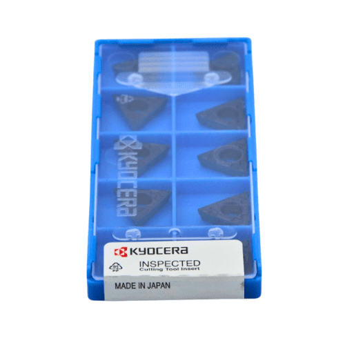 10 pc Kyocera TPMT160304GP CA125P – Turning Insert (Finishing, GP Chipbreaker) - Twin Eagle Imports