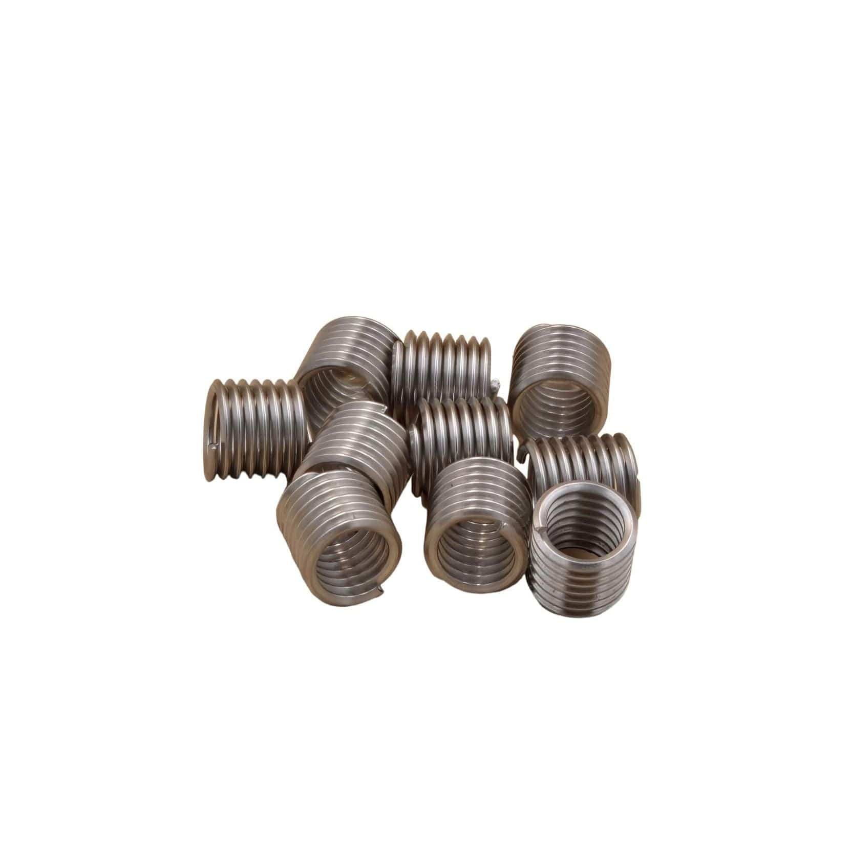 10 pcs Hepyc Thread Insert Stainless DIN 8140 UNC 7/16"-14 – 1.5D Length 2B Tolerance - Twin Eagle Imports
