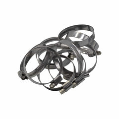 10 Piece Kale 304 Stainless Steel 40-60mm Worm Drive Hose Clamp - Twin Eagle Imports