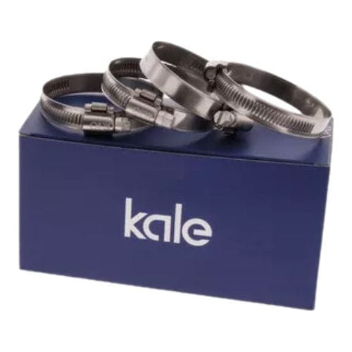 10 Piece Kale 304 Stainless Steel 40-60mm Worm Drive Hose Clamp - Twin Eagle Imports