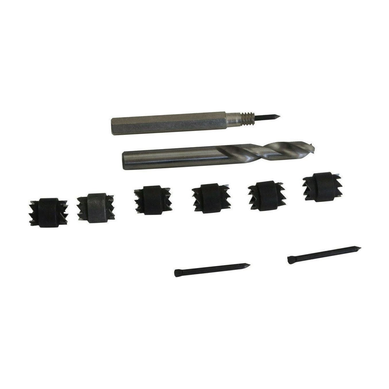 10 Piece Spot Weld Cutter & Drill Bit Kit 10mm