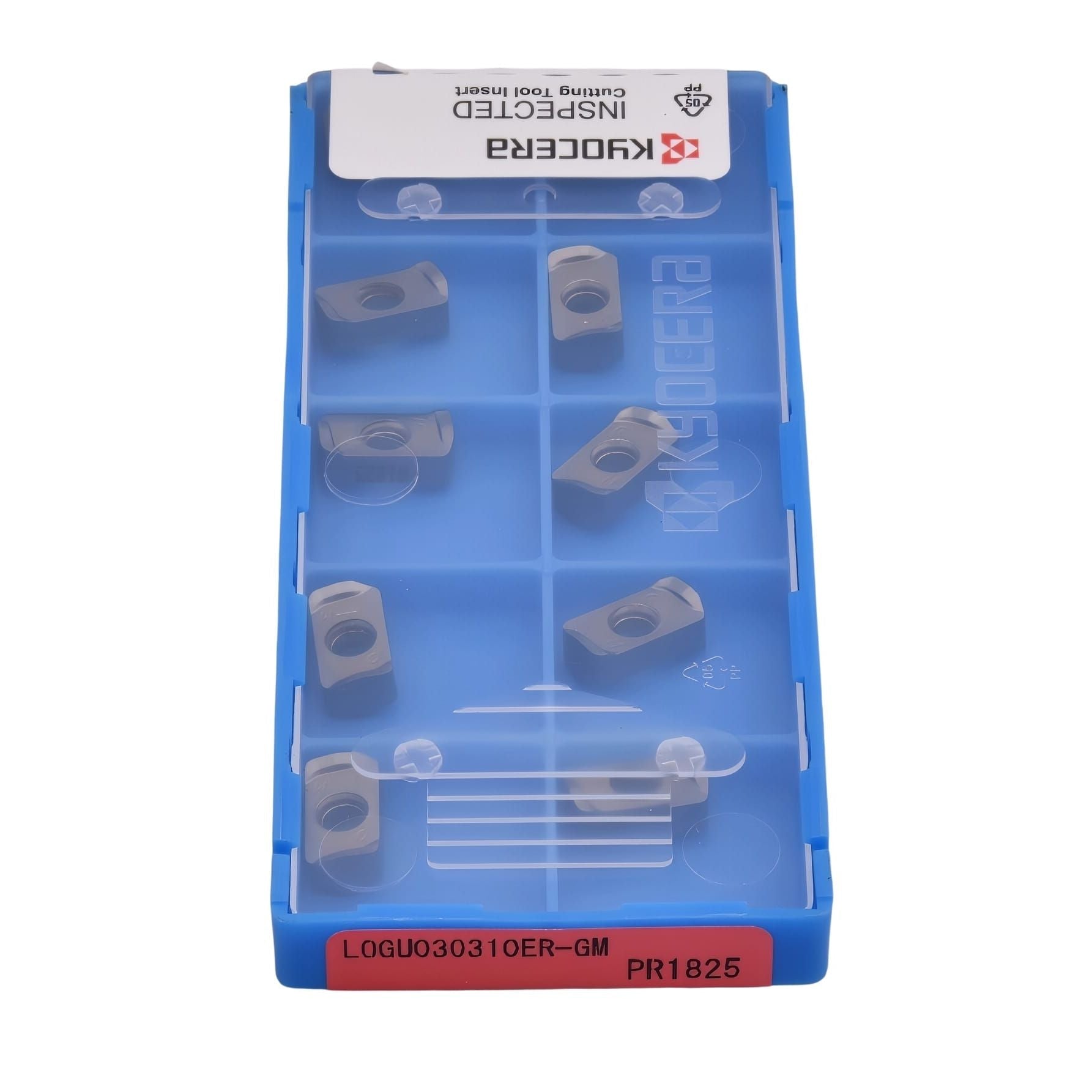 10pc Kyocera LOGU030310ER-GM PR1825 Indexable Milling Inserts - Twin Eagle Imports