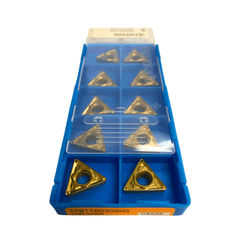 10pc Kyocera TPMT160308HQ CA525 – Turning Insert (Finishing to Medium, HQ Chipbreaker) - Twin Eagle Imports