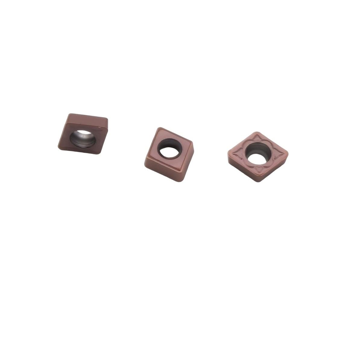 10pc Sandvik Coromant CCMT 06 02 08-MM 1125 Turning Insert (Suitable for Stainless Steel, Medium Chipbreaker) - Twin Eagle Imports