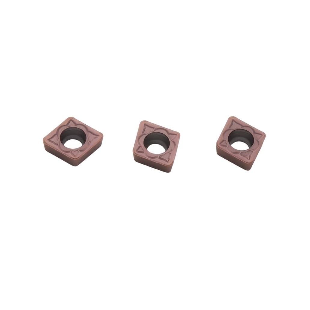 10pc Sandvik Coromant CCMT 06 02 08-MM 1125 Turning Insert (Suitable for Stainless Steel, Medium Chipbreaker) - Twin Eagle Imports