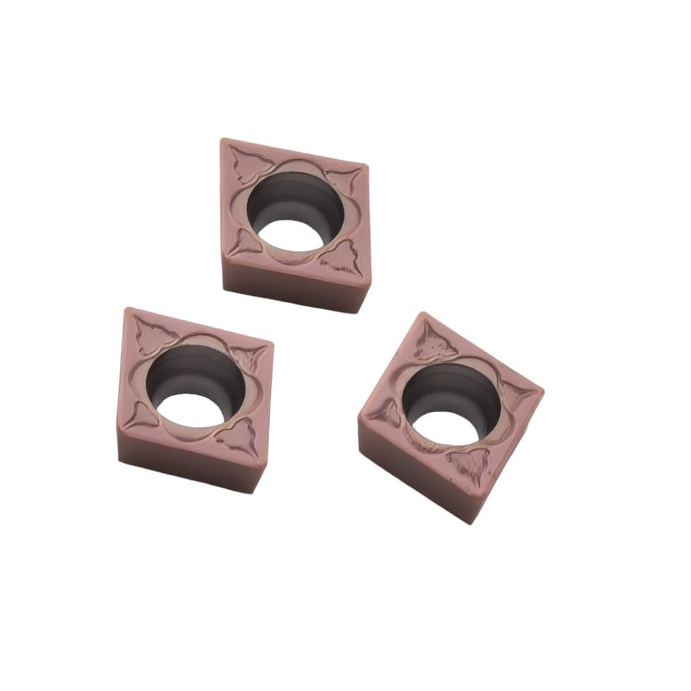10pc Sandvik Coromant CCMT 09 T3 04-MM 1125 Turning Insert (Suitable for Stainless Steel, Medium Chipbreaker) - Twin Eagle Imports