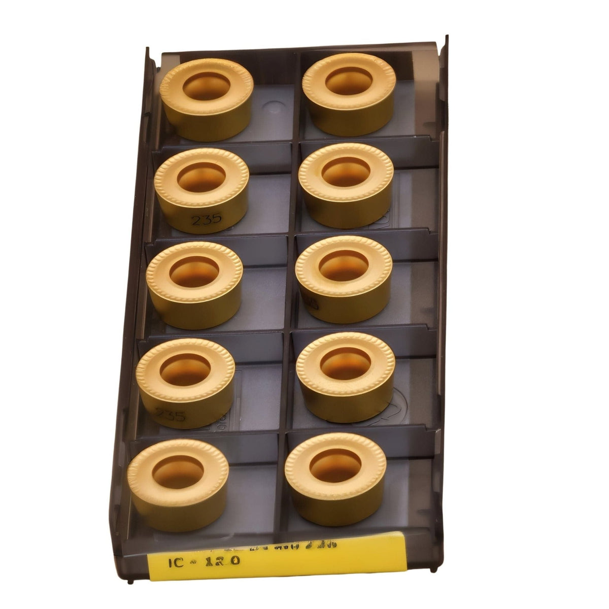 10pc Sandvik Coromant RCMT 12 04 M0 235 Indexable Turning Insert – Round - Twin Eagle Imports