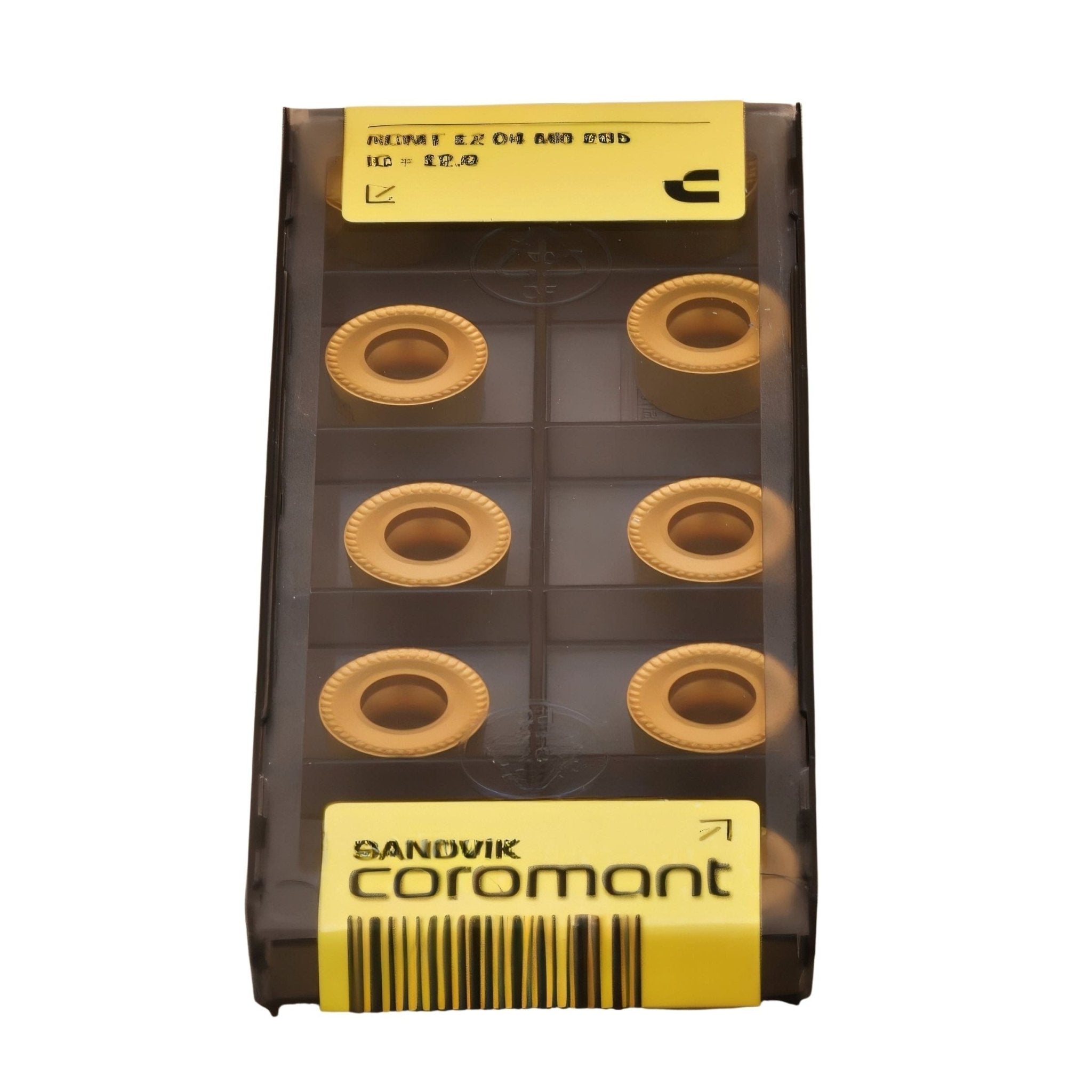 10pc Sandvik Coromant RCMT 12 04 M0 235 Indexable Turning Insert – Round - Twin Eagle Imports