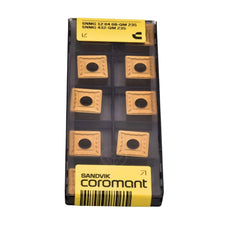 10pc Sandvik Coromant SNMG 12 04 08-QM 235 Turning Insert (Suitable for Steel & Stainless Steel, Medium Chipbreaker)