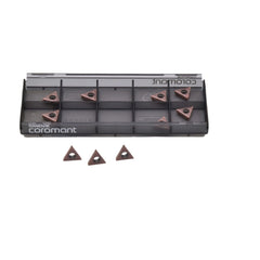 10pc Sandvik Coromant TCMT 09 02 04-MM 1125 Turning Insert (Suitable for Stainless Steel, Medium Chipbreaker) - Twin Eagle Imports