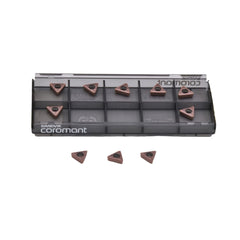 10pc Sandvik Coromant TCMT 09 02 08-MM 1125 Turning Insert (Suitable for Stainless Steel, Medium Chipbreaker) - Twin Eagle Imports