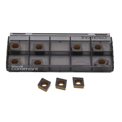 10pc Sandvik Medium Chipbreaker - Steel / Cast Iron Grade Insert - CCMT 09 T3 08-PM 4425 - Twin Eagle Imports