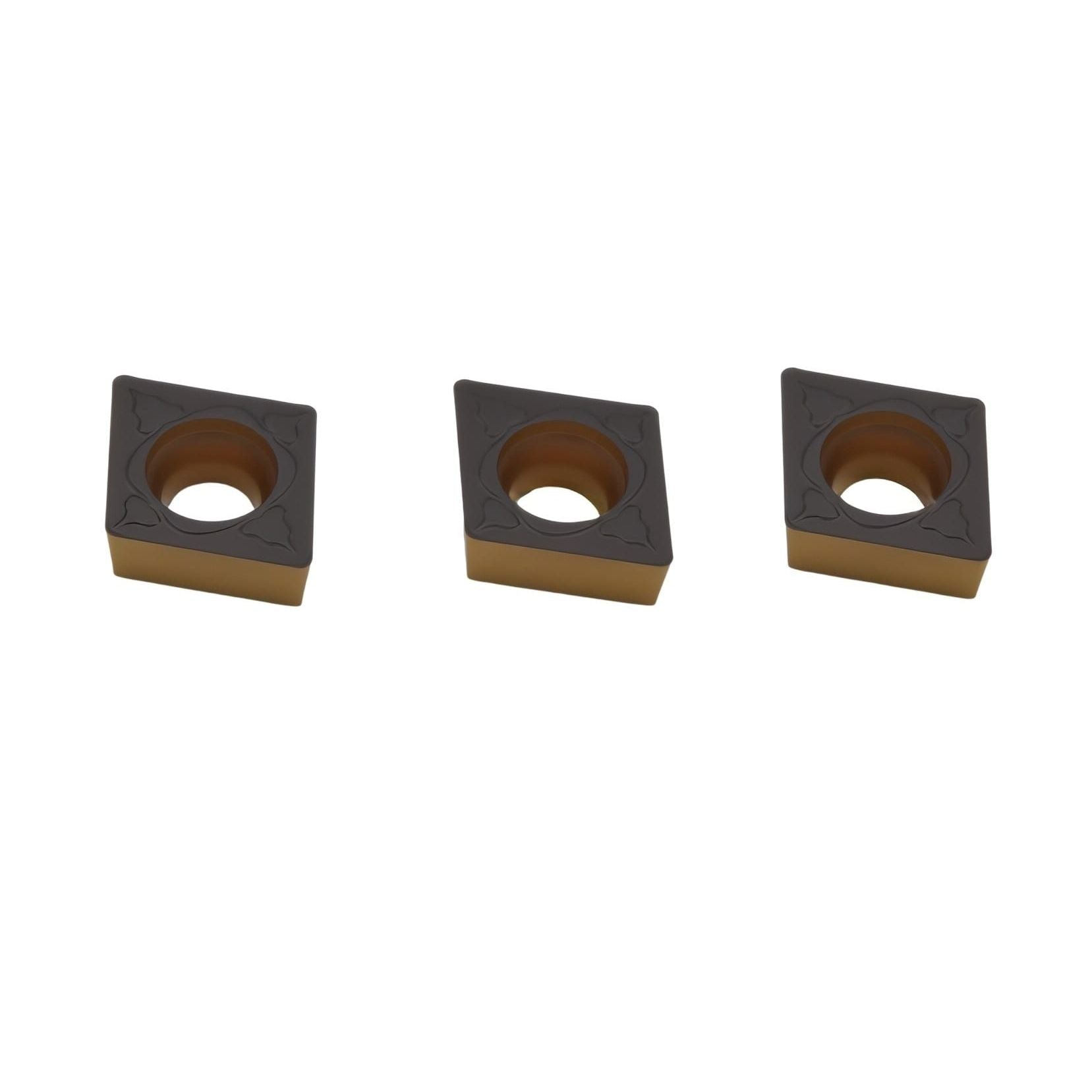 10pc Sandvik Medium Chipbreaker - Steel / Cast Iron Grade Insert - CCMT 12 04 08-PM 4425 - Twin Eagle Imports