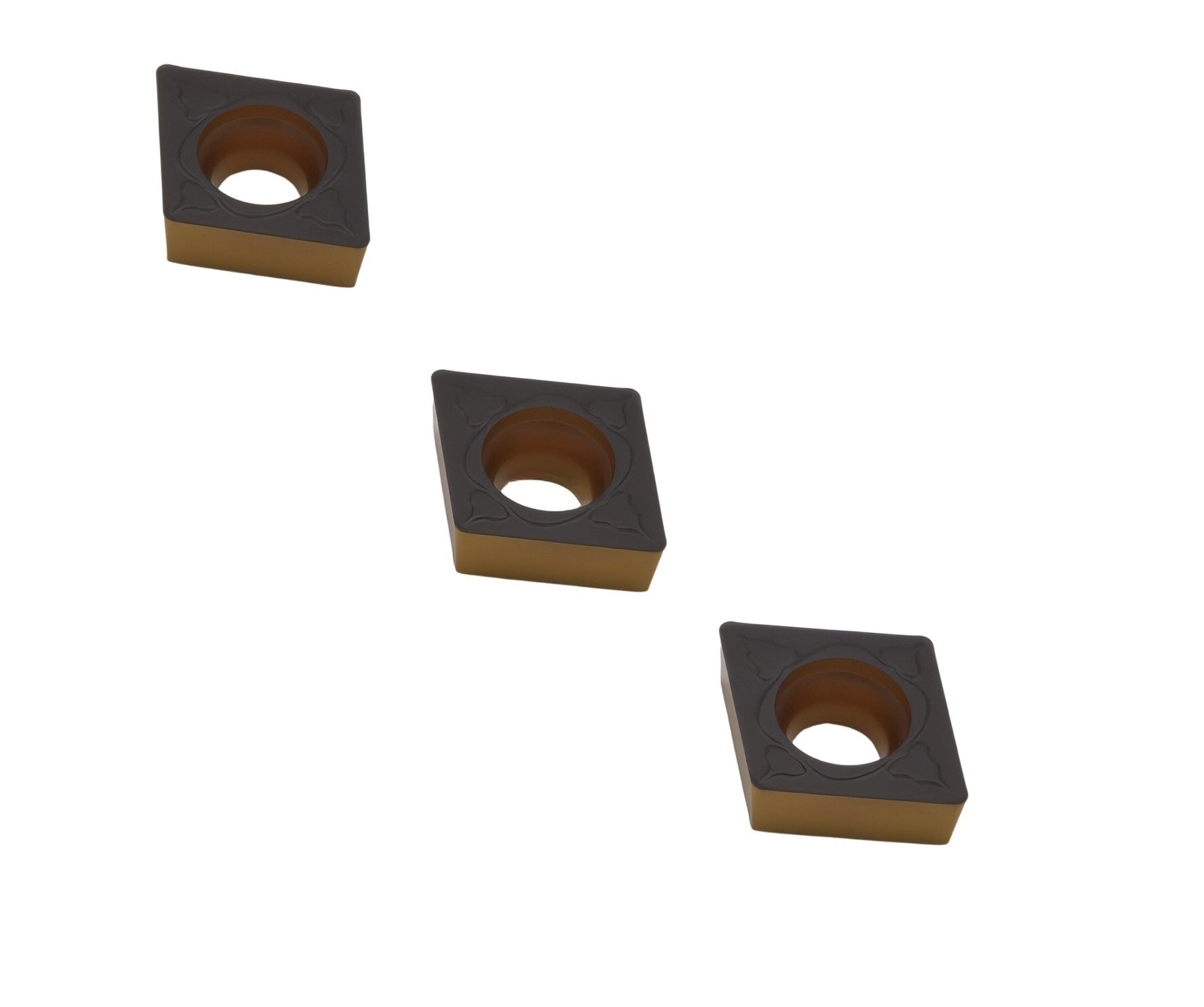 10pc Sandvik Medium Chipbreaker - Steel / Cast Iron Grade Insert - CCMT 12 04 08-PM 4425 - Twin Eagle Imports