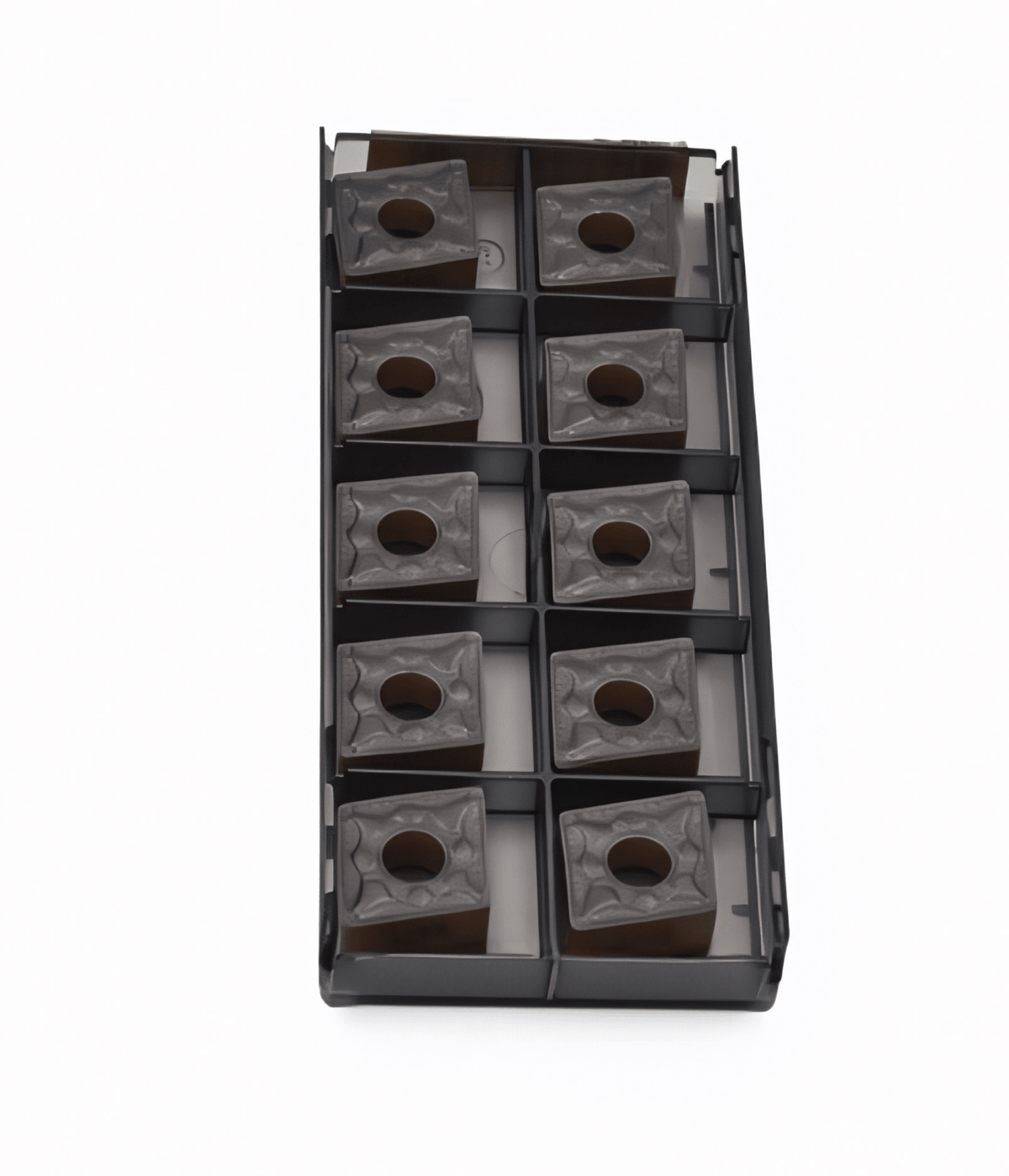 10pc Sandvik Medium Chipbreaker - Steel / Cast Iron Grade Insert - CNMG 12 04 08-PM 4425 - Twin Eagle Imports