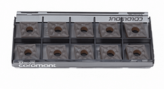 10pc Sandvik Medium Chipbreaker - Steel / Cast Iron Grade Insert - CNMG 12 04 08-PM 4425 - Twin Eagle Imports