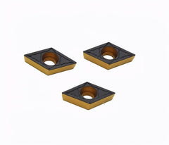 10pc Sandvik Medium Chipbreaker - Steel / Cast Iron Grade Insert - DCMT 11 T3 04-PM 4425 - Twin Eagle Imports