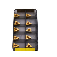 10pc Sandvik TCMT 11 02 08-UM 235 Turning Insert for Steel & Stainless Steel - Twin Eagle Imports