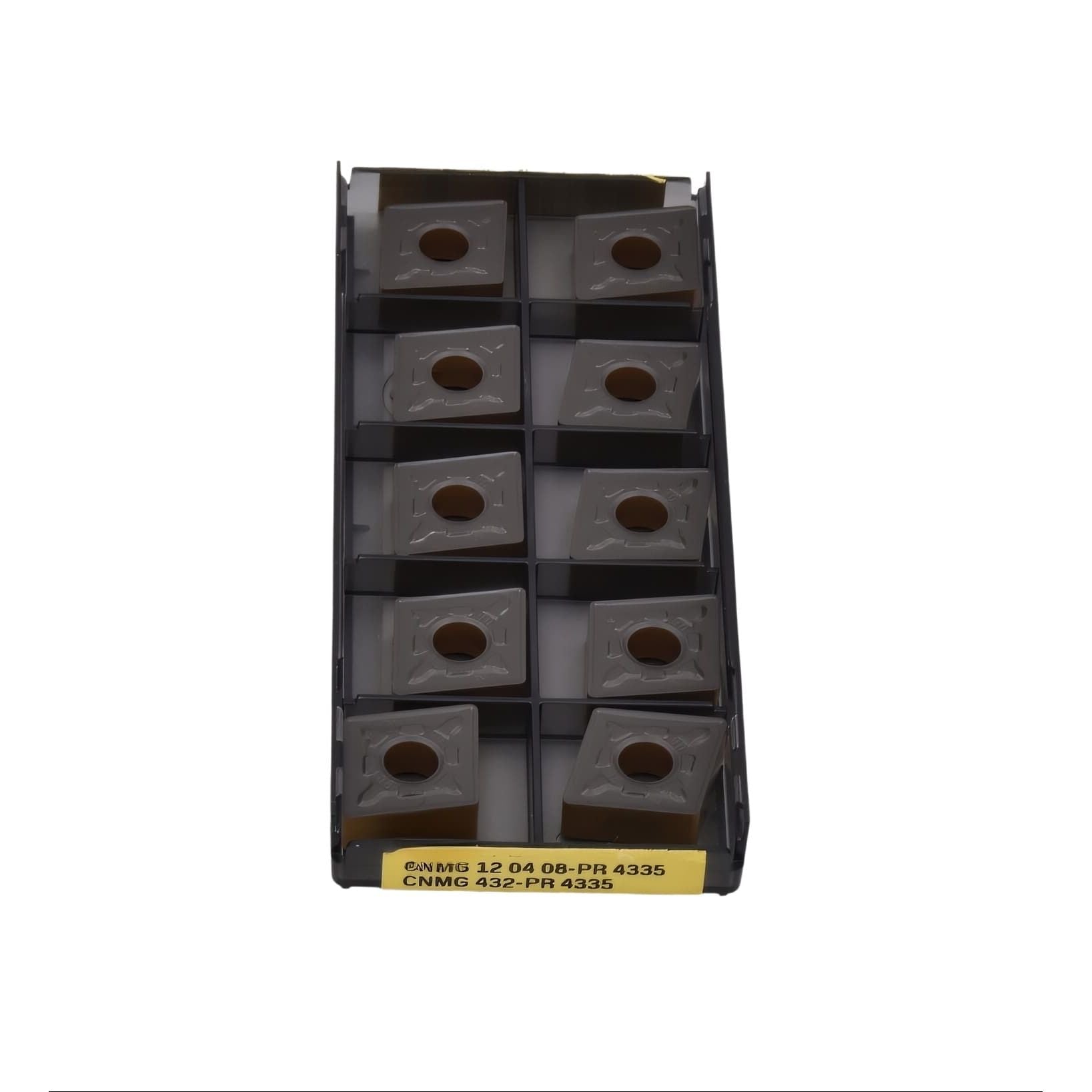 10pcs Sandvik CNMG120408-PR 4335 – Turning Insert (Roughing, PR Chipbreaker) - Twin Eagle Imports