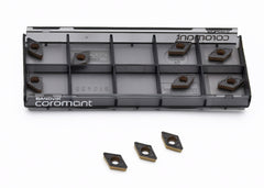 10pcs Sandvik Medium Chipbreaker - Steel / Cast Iron Grade Insert - DCMT 07 02 08-PM 4425 - Twin Eagle Imports