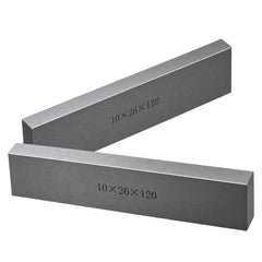 12 pairs Parallel Steel Gauge Block Set Ground Steel 24 plates 120mm Long - Twin Eagle Imports