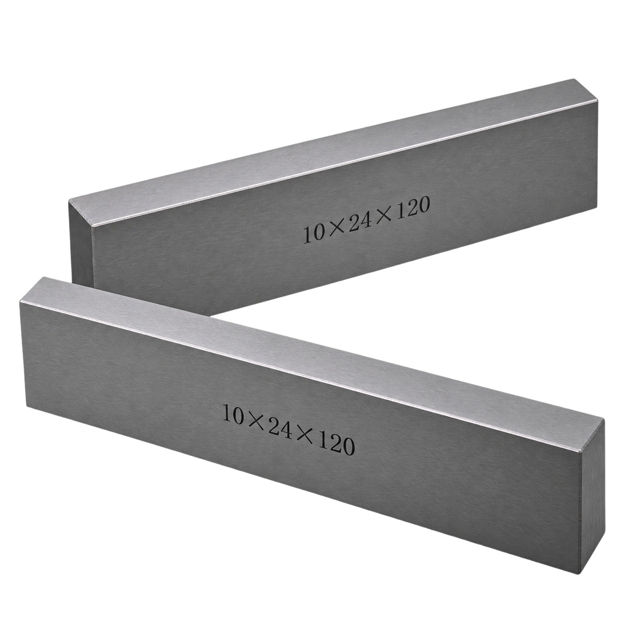 12 pairs Parallel Steel Gauge Block Set Ground Steel 24 plates 120mm Long - Twin Eagle Imports