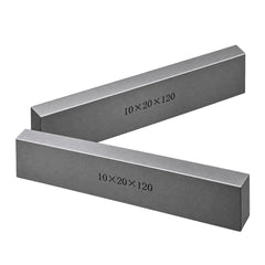 12 pairs Parallel Steel Gauge Block Set Ground Steel 24 plates 120mm Long - Twin Eagle Imports