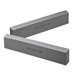12 pairs Parallel Steel Gauge Block Set Ground Steel 24 plates 120mm Long - Twin Eagle Imports