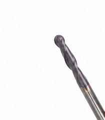 Fullerton 1/8" 2 Flute TiAlN Coated Carbide Ball Nose Endmill - 3215 Series