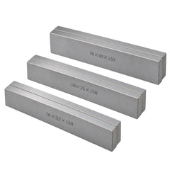 14 Pairs Parallel Steel Gauge Block Set 28 Piece 10mm Thick 150mm Length - Twin Eagle Imports