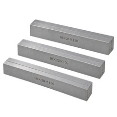 14 Pairs Parallel Steel Gauge Block Set 28 Piece 10mm Thick 150mm Length - Twin Eagle Imports