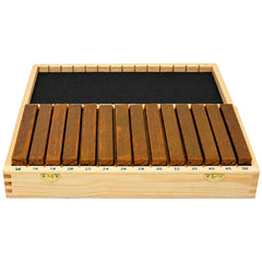 14 Pairs Parallel Steel Gauge Block Set 28 Piece 10mm Thick 150mm Length - Twin Eagle Imports