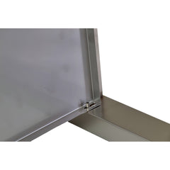 14″ (365mm) Stainless Steel Access Panel with Key Lock