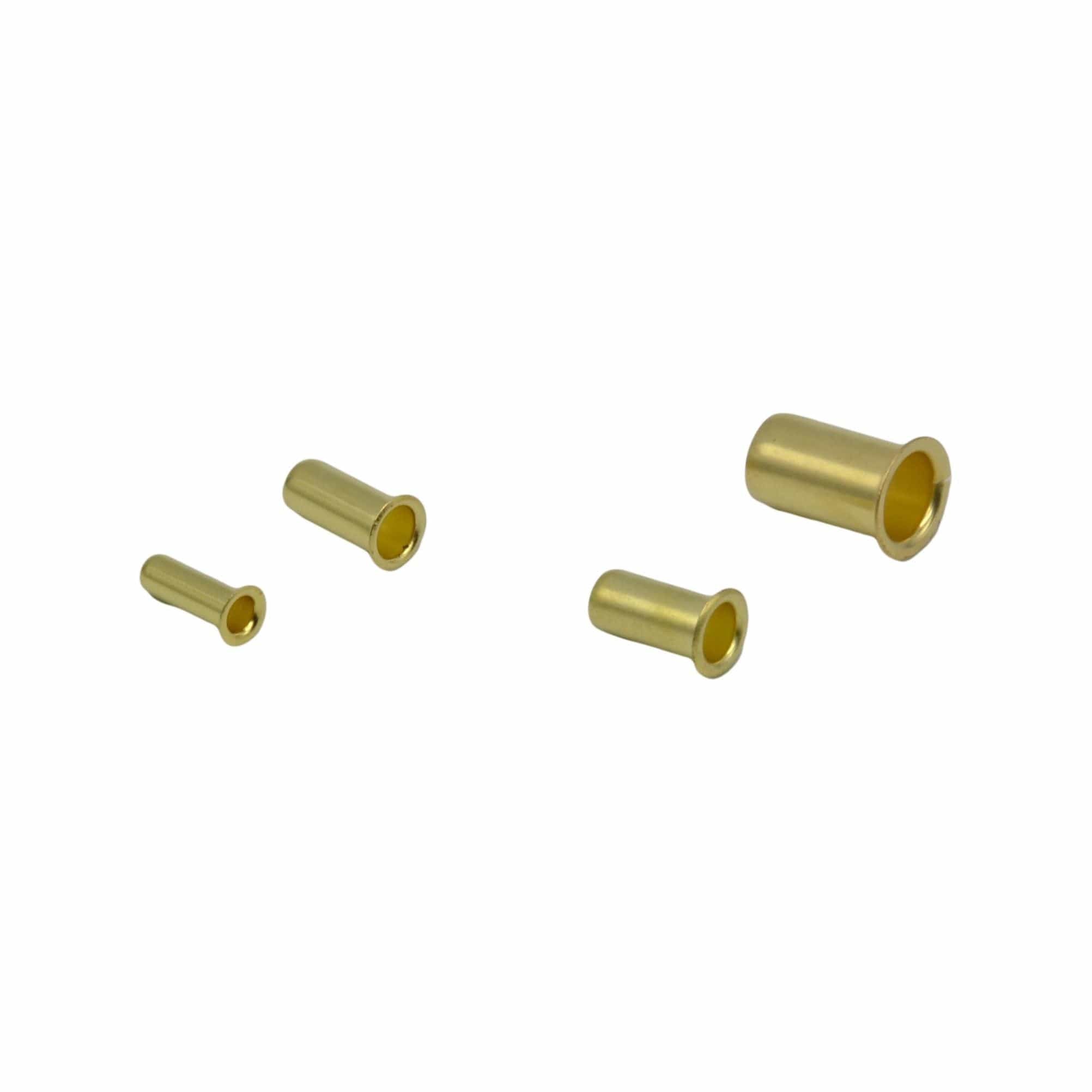 160pc Brass Compression Insert & Sleeve Grab Kit Assortment - Twin Eagle Imports