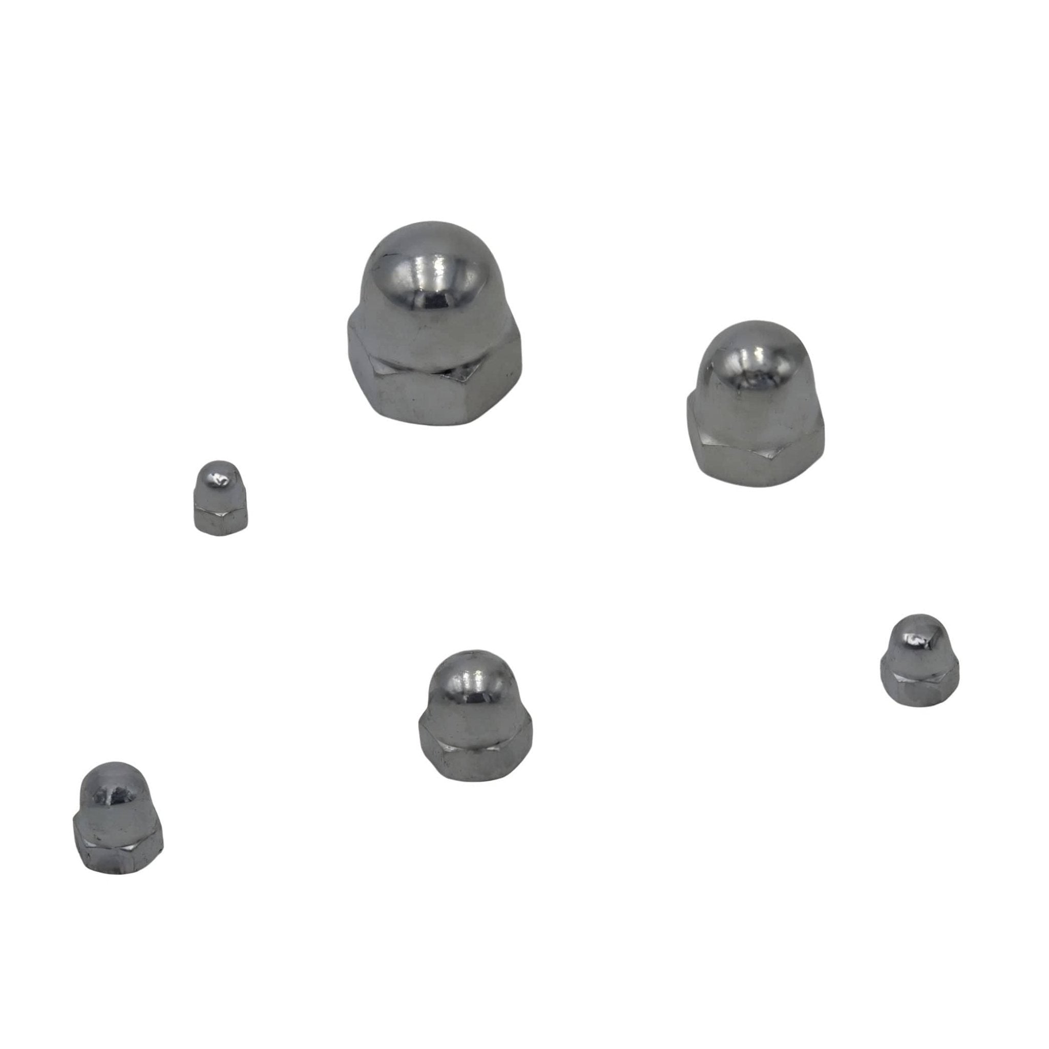 170pc Metric Acorn Nut Carbon Steel Grab Kit Assortment - Twin Eagle Imports