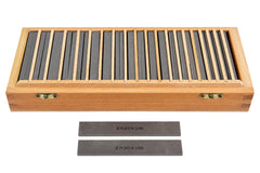 20 Pairs Parallel Steel Gauge Block Set 40 Piece 100mm Length - Twin Eagle Imports
