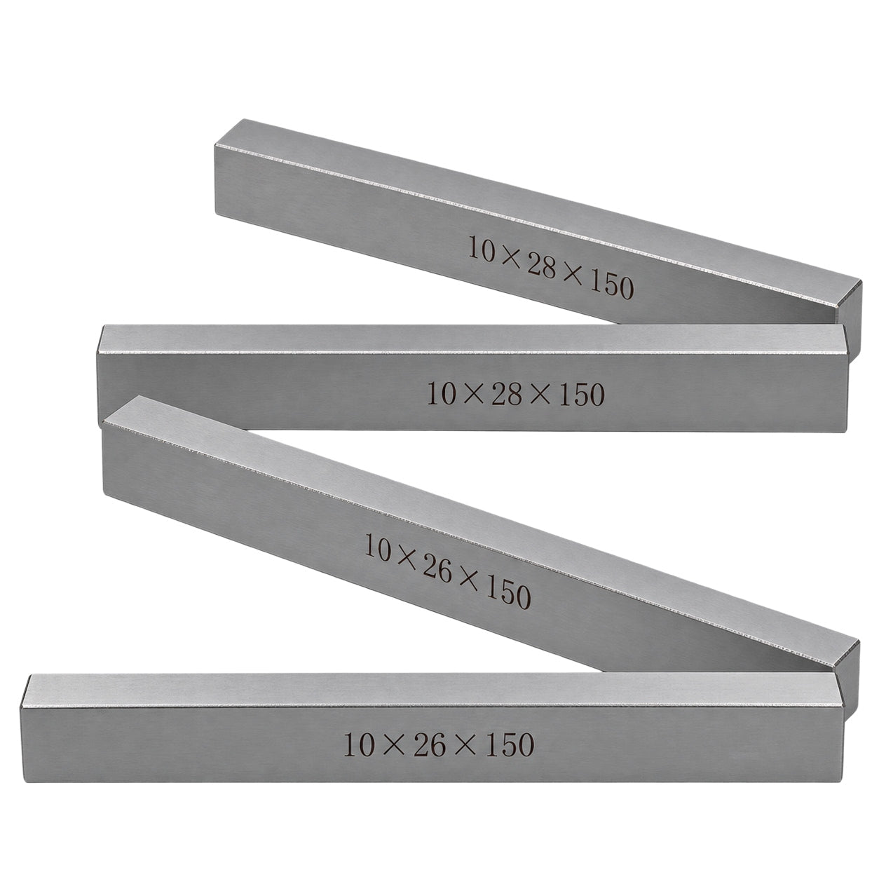20 Piece Parallel Steel Gauge Block Set – 10 Pairs 150mm - Twin Eagle Imports