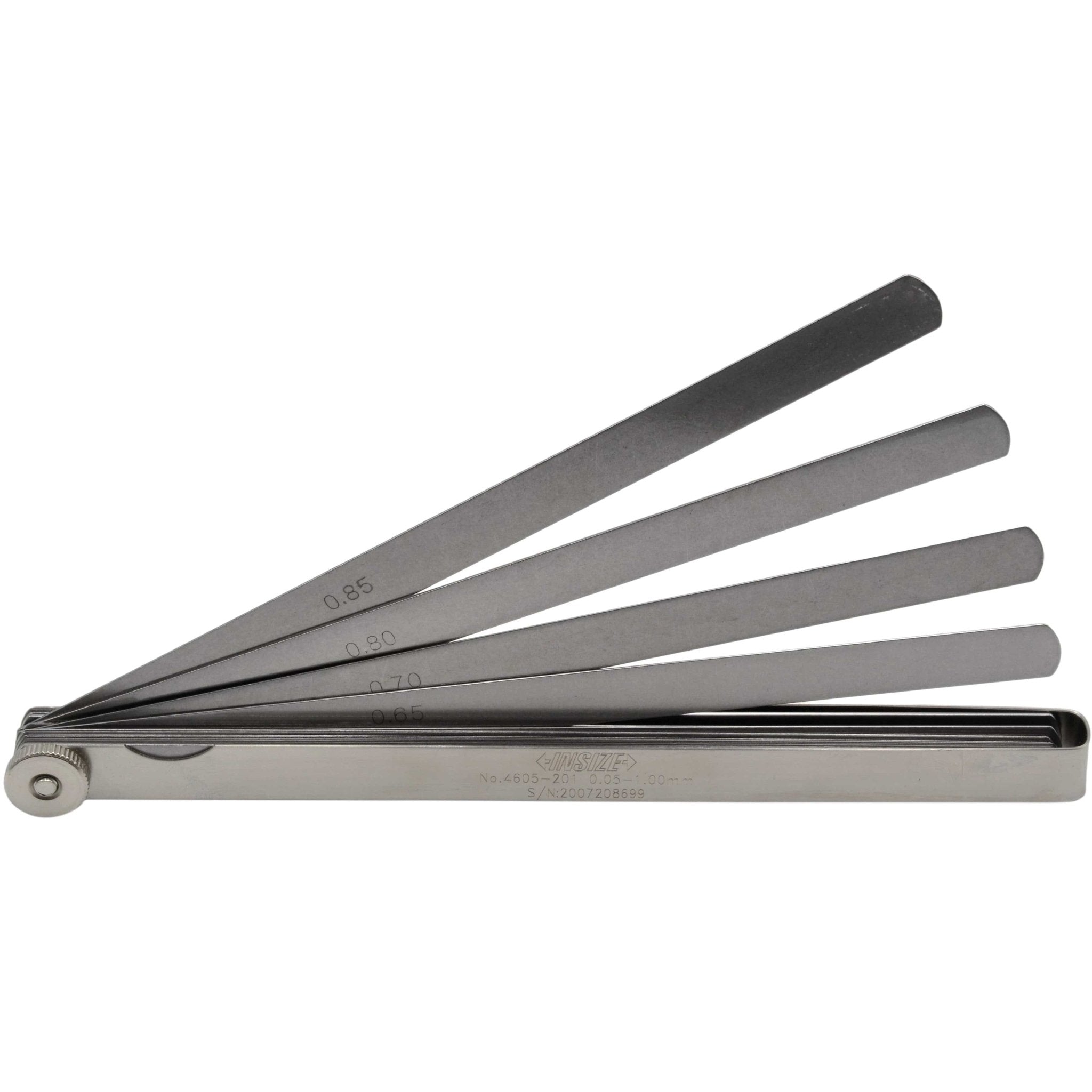200 mm Long Insize Feeler Gauge Range 0.05-1mm Series 4605-201 - Twin Eagle Imports
