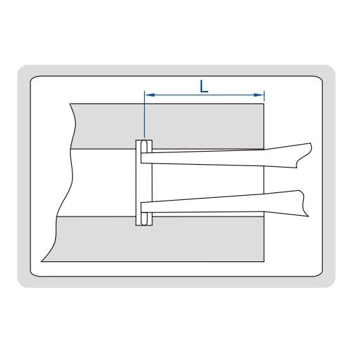 Insize Digital Internal Caliper Gauge 15-35mm/0.6-1.4" Range Series 2151-35