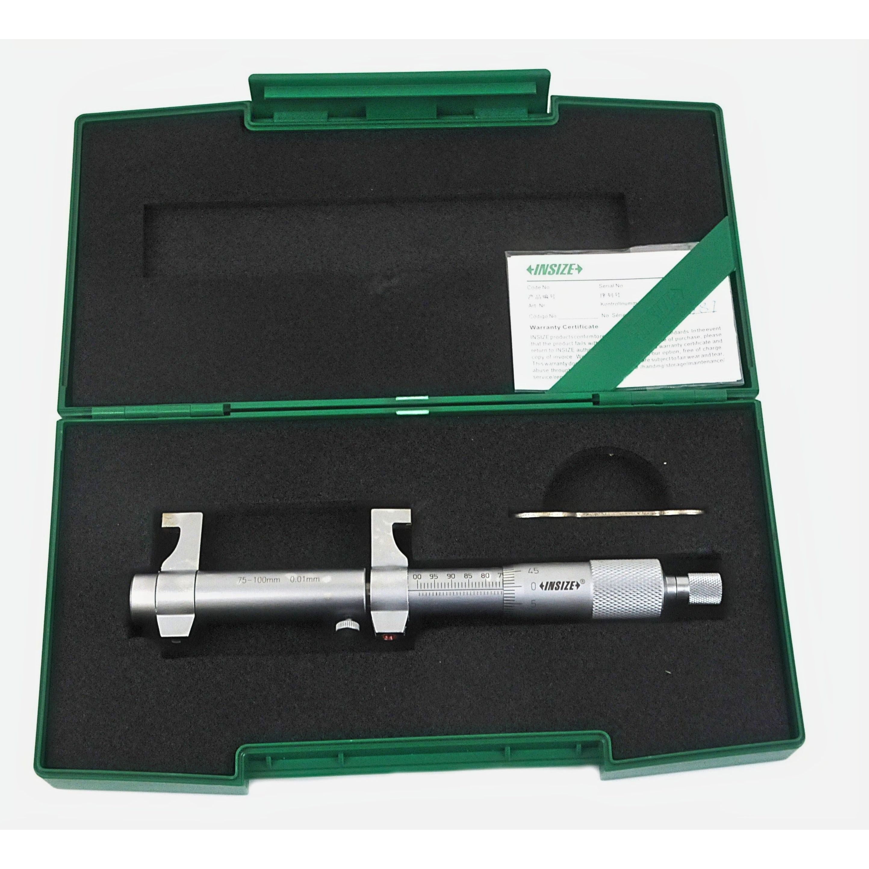 Insize Metric Inside Micrometer 75-100mm Range Series 3220-100