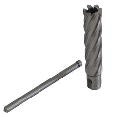 22 x 75mm D.O.C HSS Weldon Shank Annular Cutter with Pin