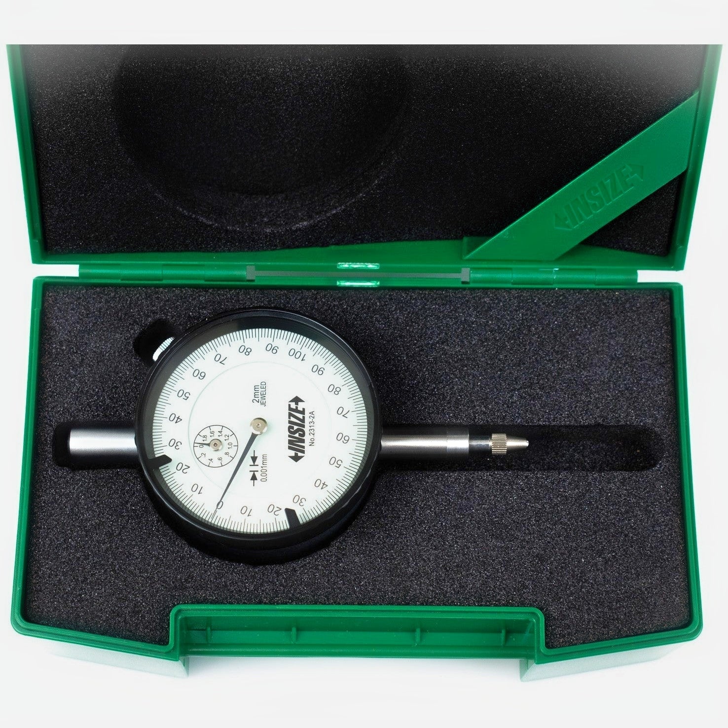 Insize Precision Dial Indicator 2mm Range Series 2313-2A