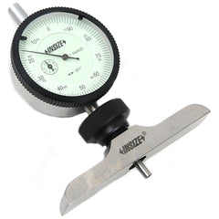 Insize Dial Depth Gauge 0-12" x 0.001" Range Series 2341-2E2