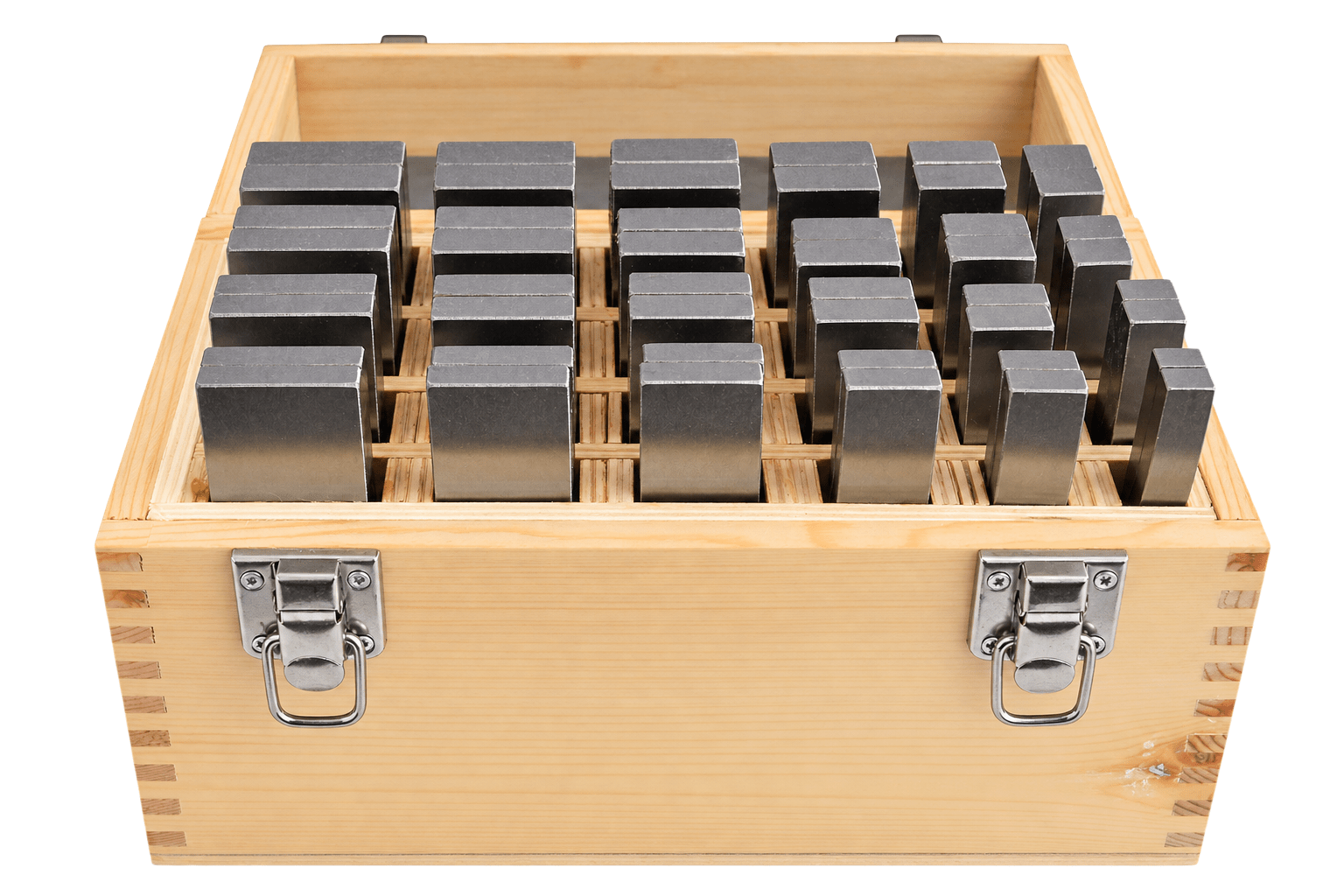 24 Pairs Parallel Steel Gauge Block Set 48 Piece 150mm Length - Twin Eagle Imports
