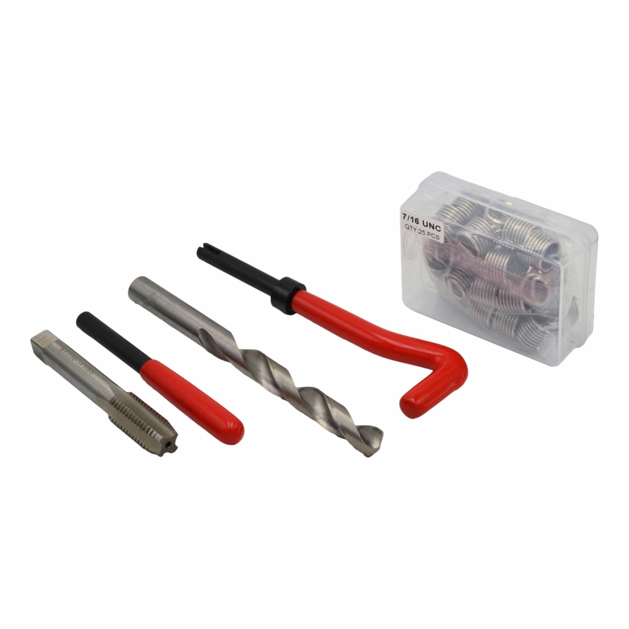 261 Pc Master Imperial & Metric Helicoil Thread Repair Kit - Twin Eagle Imports