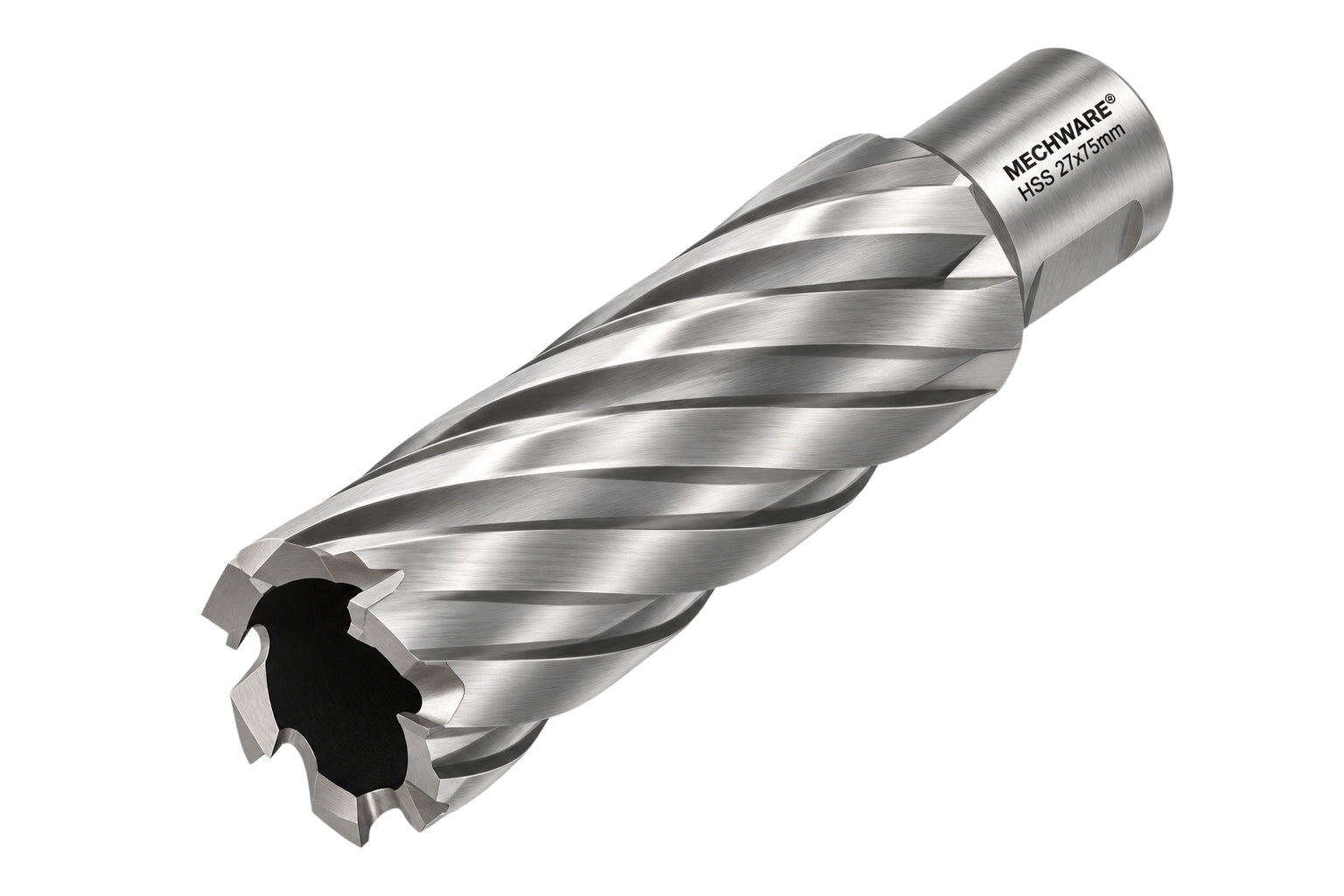27 x 75mm D.O.C HSS Weldon Shank Annular Cutter - Twin Eagle Imports