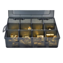 28pc Brass Compression Male Female Connector and 24pc Brass Compression 90° Male Female Elbow - Twin Eagle Imports