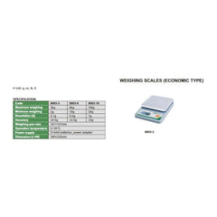 Insize Weighing Scale 6kg Capacity Economic Type Series 8003-6