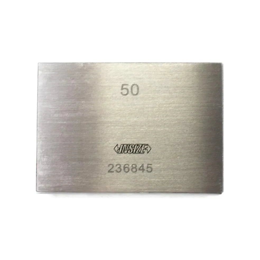 Insize Steel Gauge Block 50mm Series 4101-A50