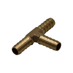 3/8" 10mm Brass Barb Hose Fitting  T 3 Way Barbed Connector for Fluid
